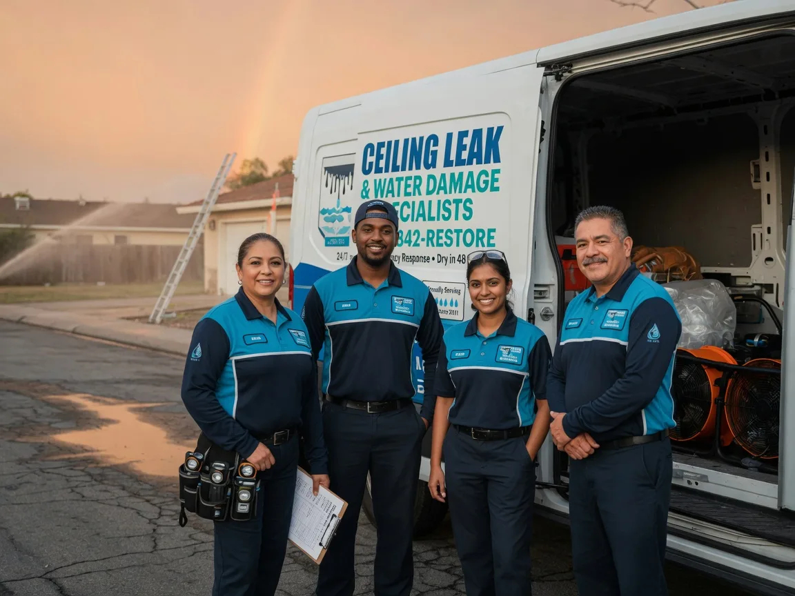 Ceiling Leak Cleanup company in Lake Creek, TX